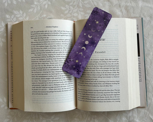 Lunar Garden Bookmark
